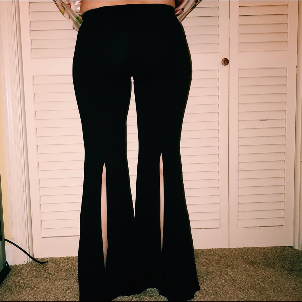 Black Flare pants